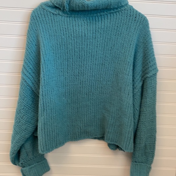 Free people Pullover in Emerald Aura size L - Picture 6 of 10